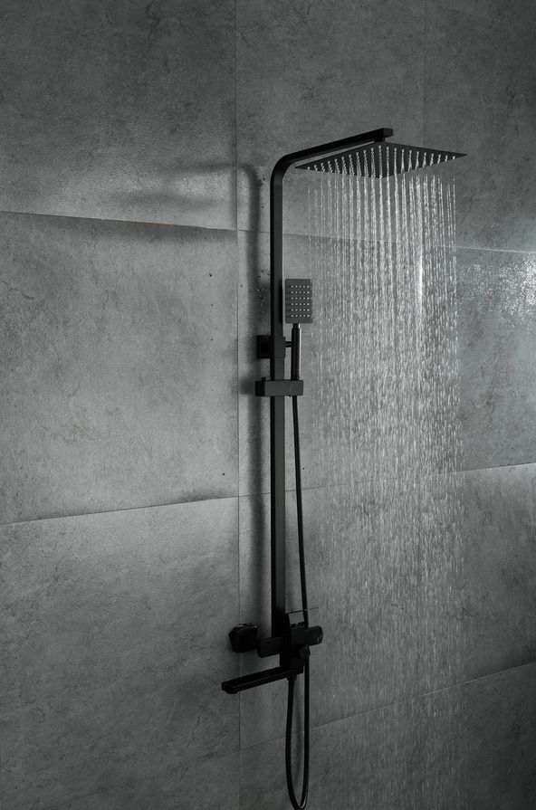Душевая система Frap F24802-16, чёрный — изображение 3