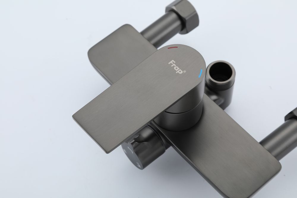 Душевая система Frap F24806-9, оружейная сталь — изображение 6