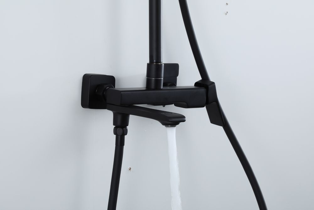 Душевая система Frap F2484-6, чёрный — изображение 5