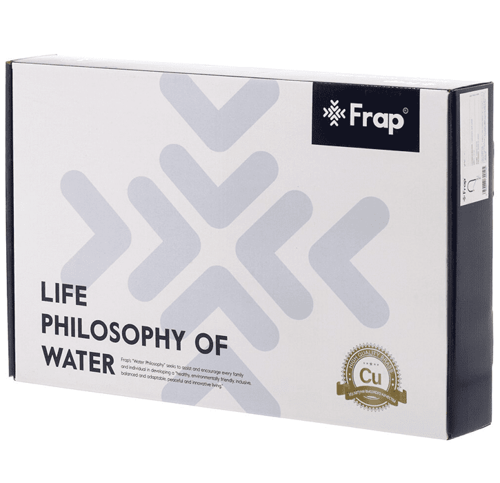 Смеситель для кухни с гибким изливом Frap F4497-3, золотой сатин — изображение 9