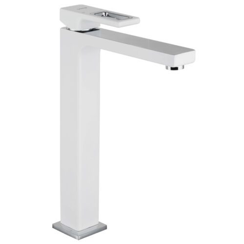 Смеситель для умывальника Gappo G1017-2, белый/хром