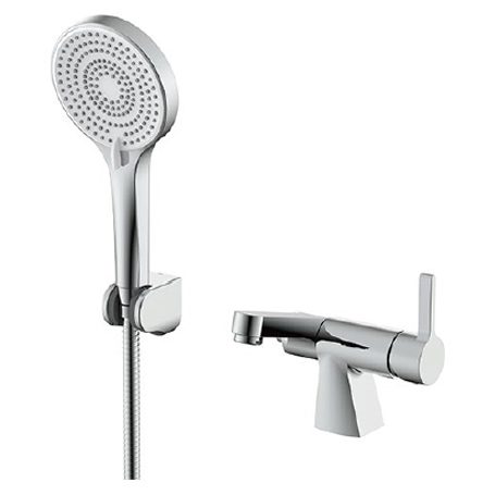 Смеситель для умывальника с душевой лейкой Gappo G1204