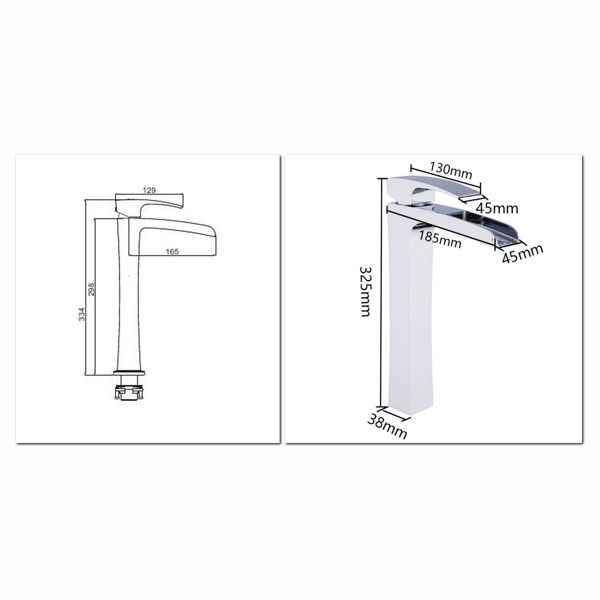 Смеситель для умывальника Gappo G1007-21 — изображение 3