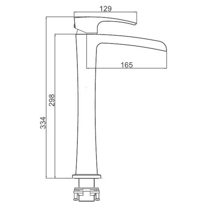 Смеситель для умывальника Gappo G1007-31, хром/белый — изображение 6