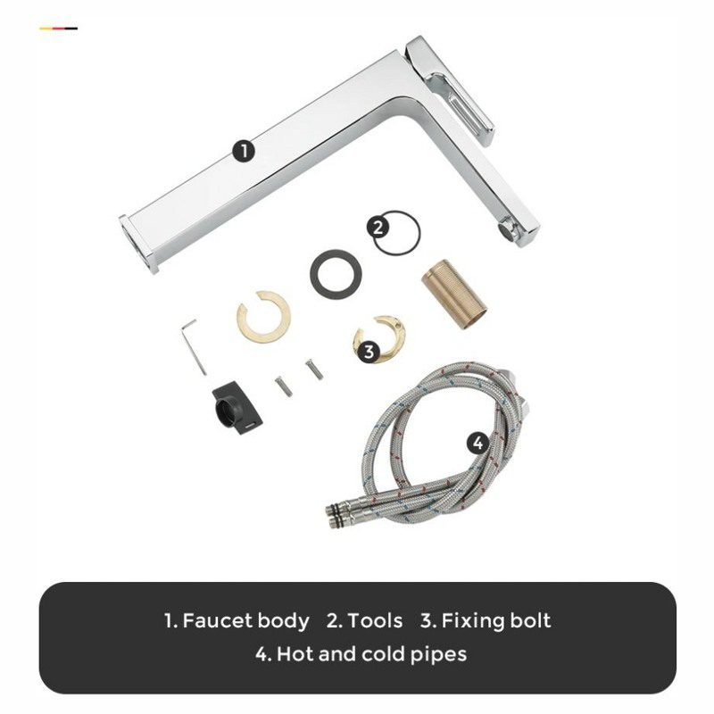 Смеситель для умывальника Gappo G1018-2 — изображение 5