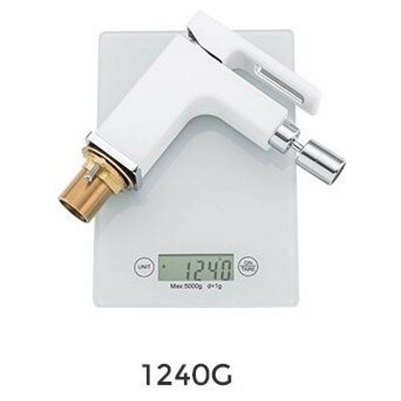 Смеситель для биде Gappo G5017-8, белый/хром — изображение 7