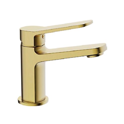 Смеситель для умывальника Frap F1061-3, золотой сатин