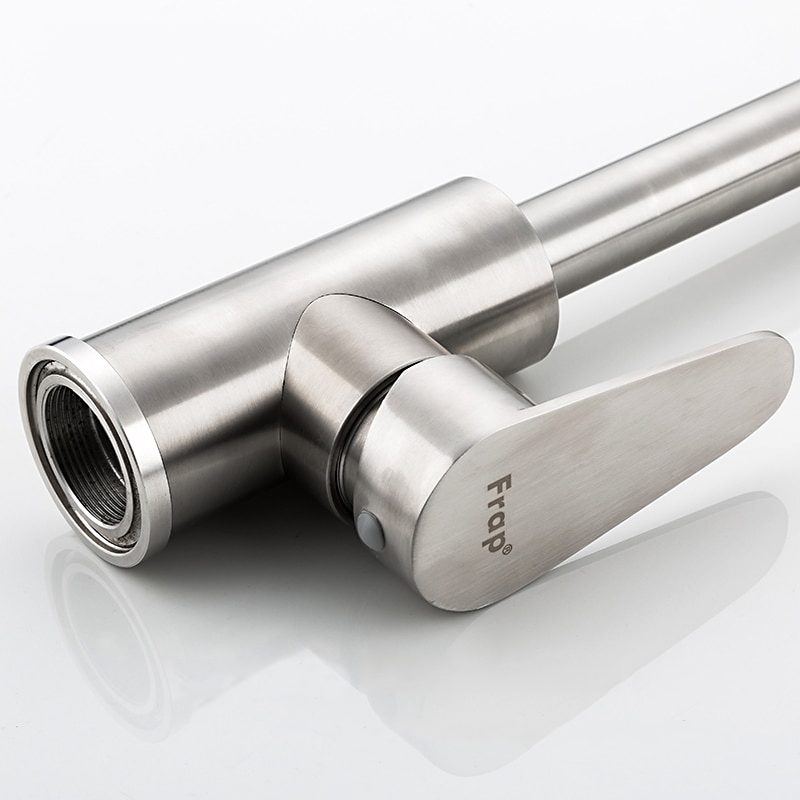 Смеситель для кухни Frap F4048, сатин — изображение 5