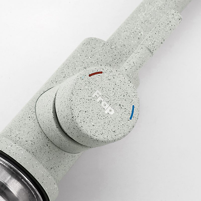 Смеситель для кухни Frap F40899-2, серый — изображение 5