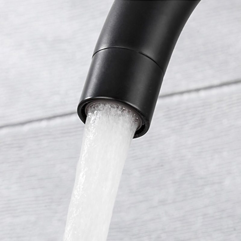 Смеситель для кухни Frap F40899-4, чёрный — изображение 8