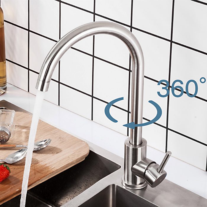 Смеситель для кухни Frap F40899, сатин — изображение 11