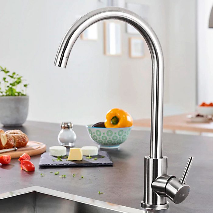 Смеситель для кухни Frap F40899, сатин — изображение 12