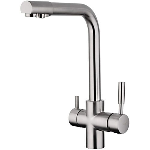 Смеситель для кухни под фильтр Frap F4352-5, сатин