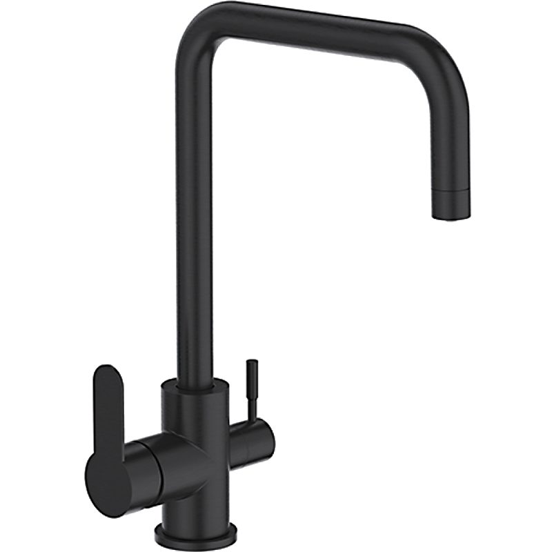 Смеситель для кухни под фильтр Frap F43801-6, чёрный