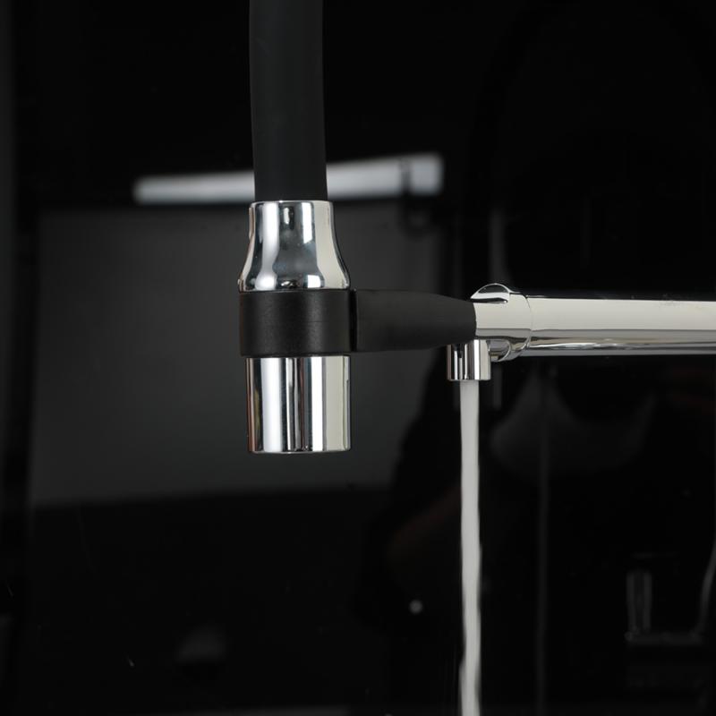 Смеситель для кухни под фильтр с гибким изливом Frap F4398 — изображение 6