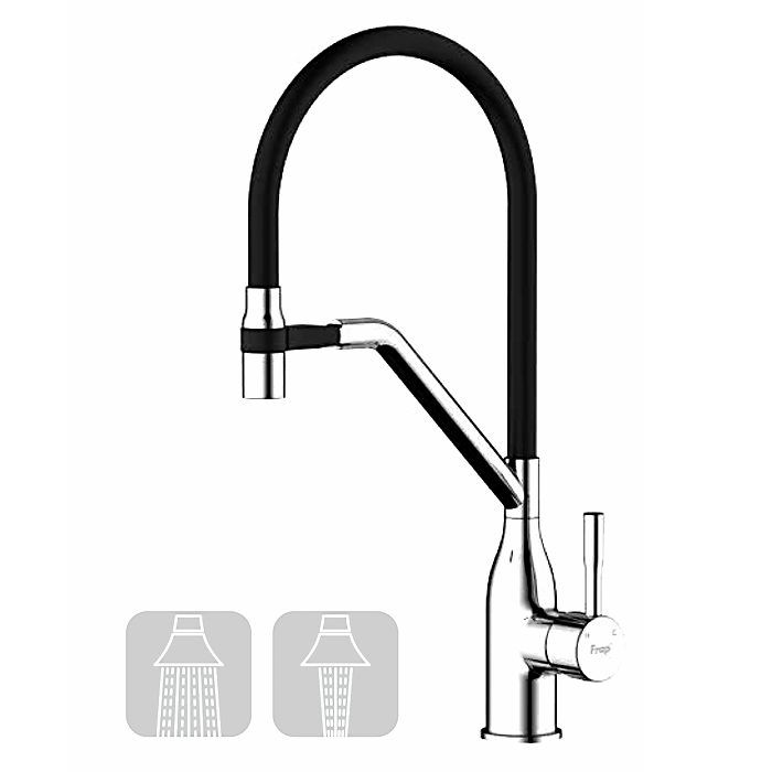 Смеситель для кухни с гибким изливом Frap F4497