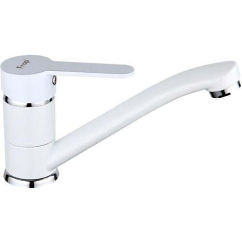 Смеситель для кухни Frap F4541, белый/хром