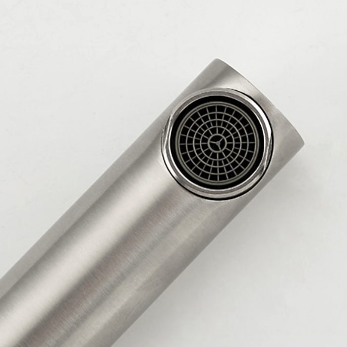 Смеситель для кухни с выдвижным изливом Frap F60899, сатин — изображение 6