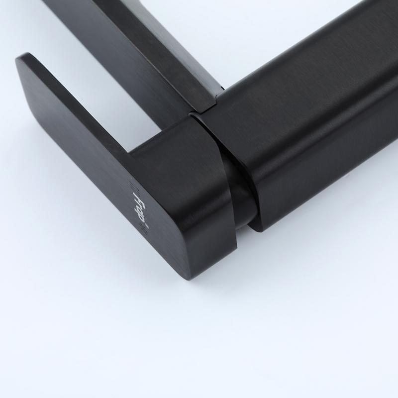 Смеситель для умывальника Frap F10202-6, чёрный — изображение 4