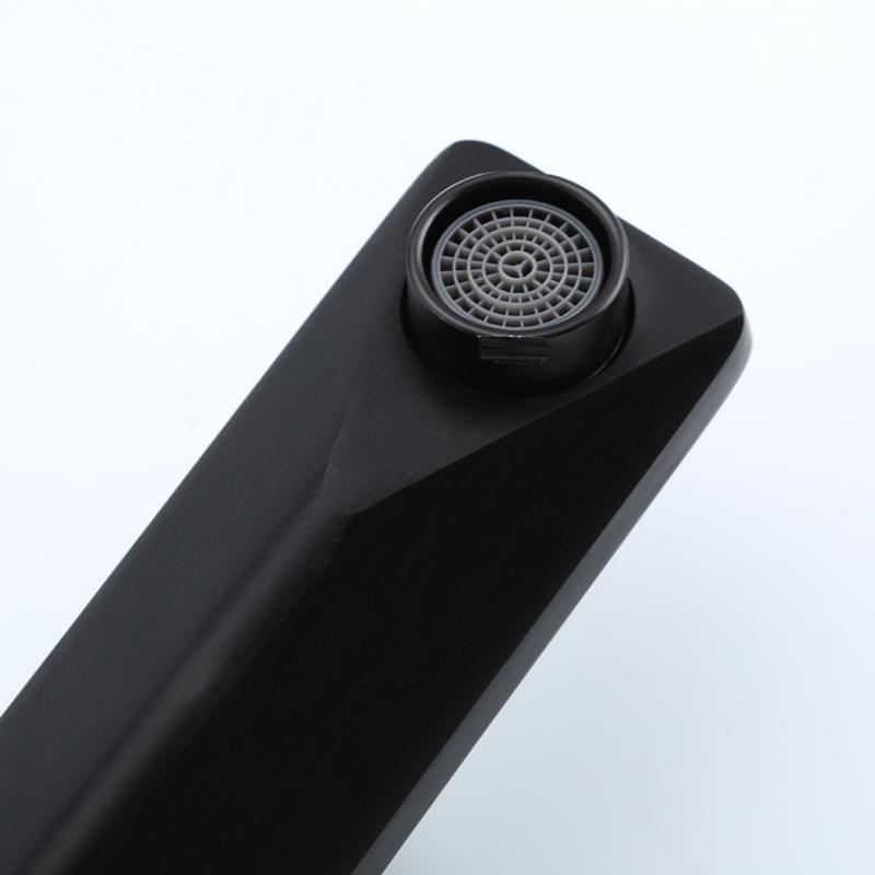 Смеситель для умывальника Frap F10202-6, чёрный — изображение 6