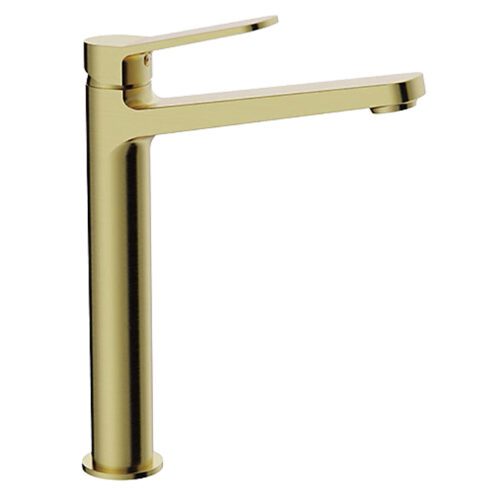 Смеситель для умывальника Frap F1061-23, золотой сатин