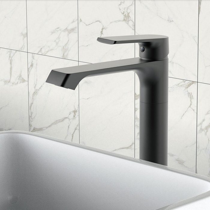 Смеситель для умывальника Frap F1071-26, чёрный — изображение 3