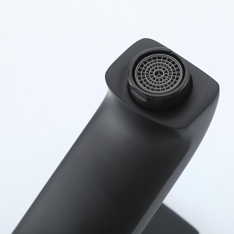 Смеситель для умывальника Frap F1075-6, чёрный — изображение 4