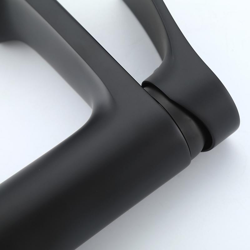 Смеситель для умывальника Frap F1075-6, чёрный — изображение 6