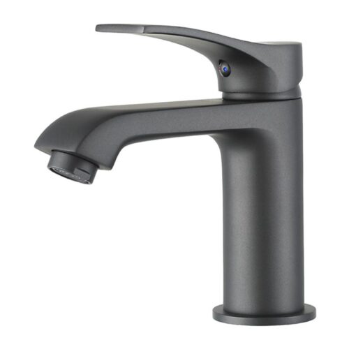 Смеситель для умывальника Frap F1075-9, оружейная сталь