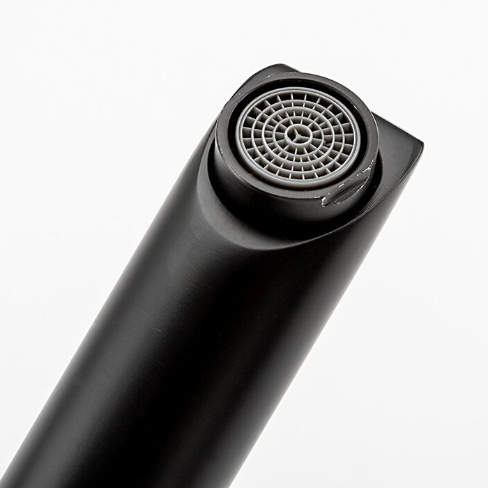 Смеситель для умывальника Frap F10801-6, чёрный — изображение 4