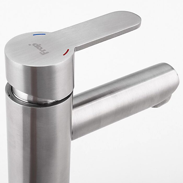 Смеситель для умывальника Frap F10801, сатин — изображение 5