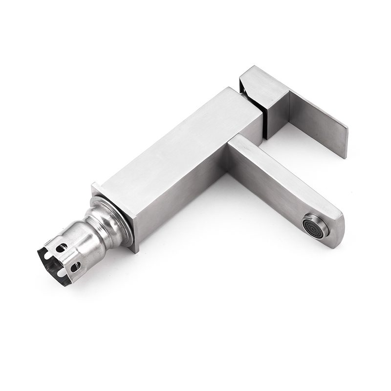 Смеситель для умывальника Frap F10802, сатин — изображение 3