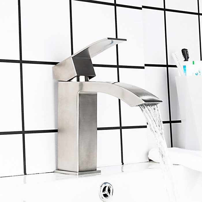 Смеситель для умывальника Frap F10803, сатин — изображение 11