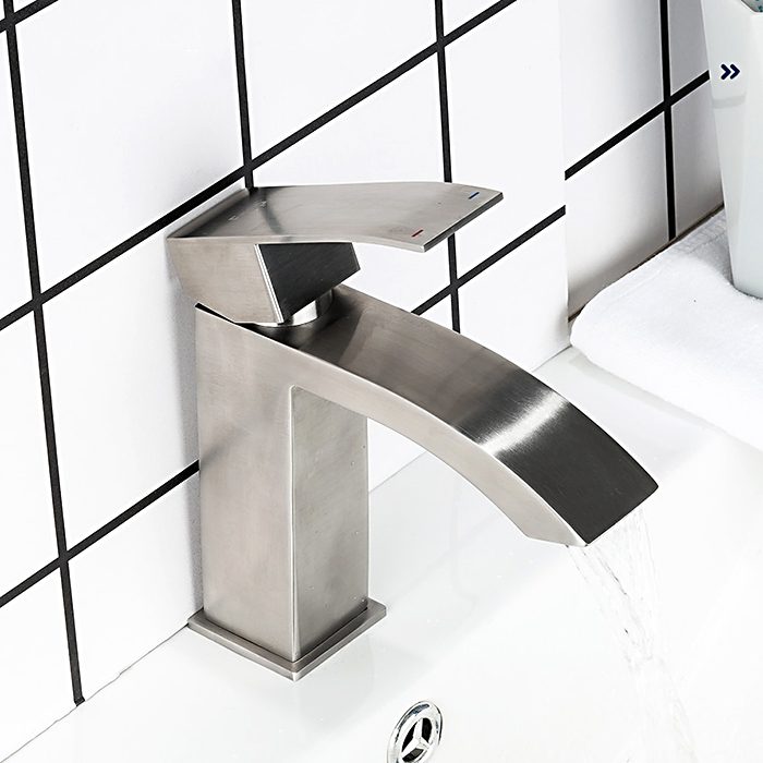 Смеситель для умывальника Frap F10803, сатин — изображение 12