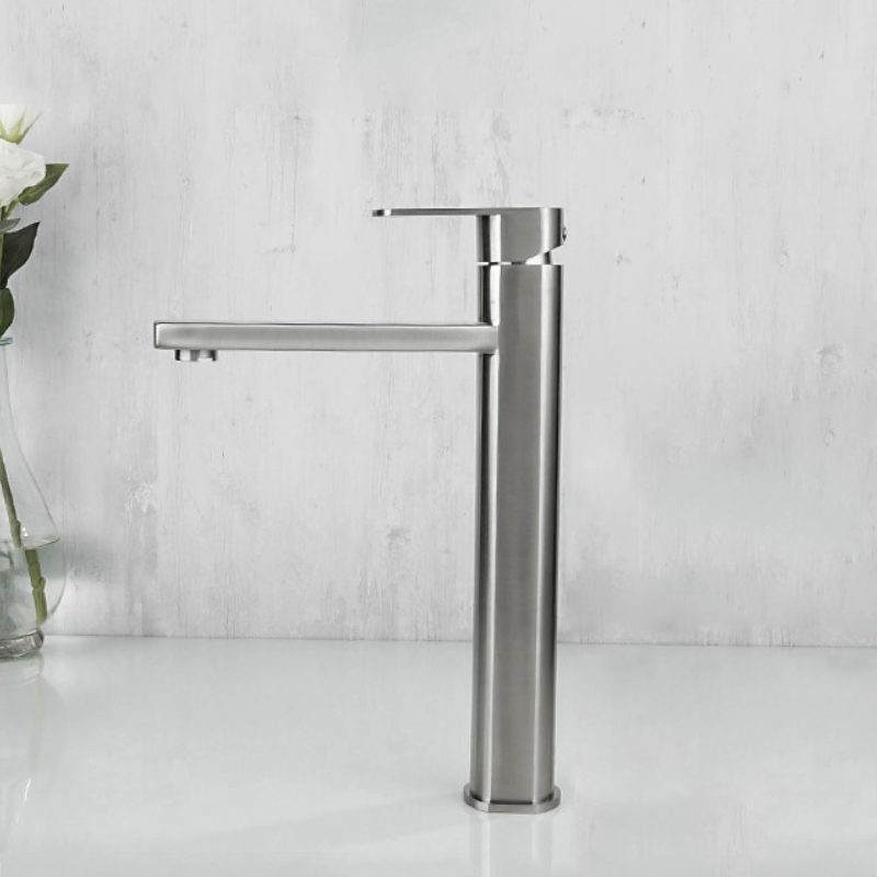 Смеситель для умывальника Frap F10805-2, сатин — изображение 8