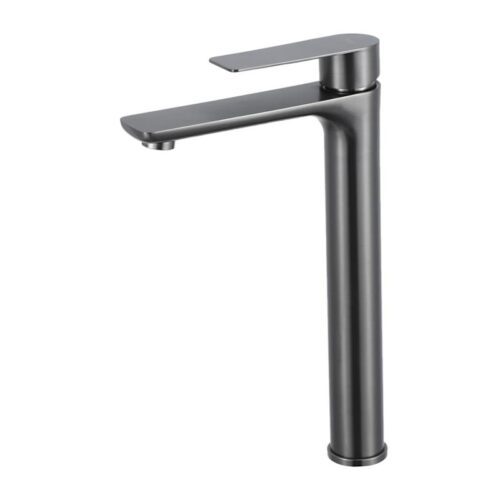 Смеситель для умывальника Frap F10806-29, оружейная сталь