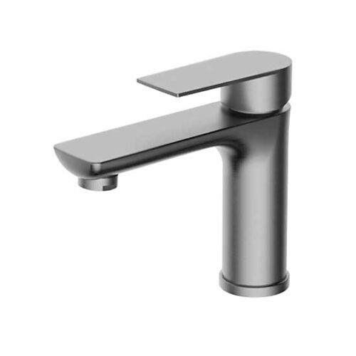 Смеситель для умывальника Frap F10806-9, оружейная сталь