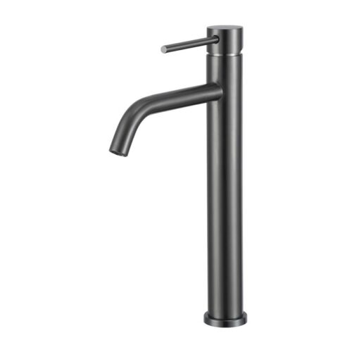 Смеситель для умывальника Frap F10807-29, оружейная сталь