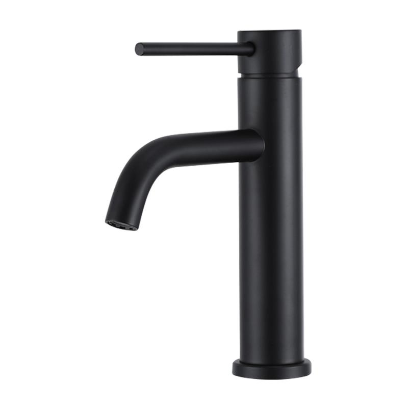 Смеситель для умывальника Frap F10807-6, чёрный