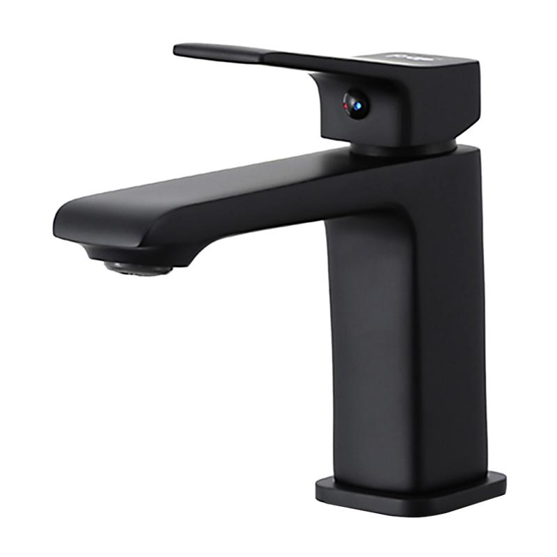 Смеситель для умывальника Frap F1084-6, чёрный