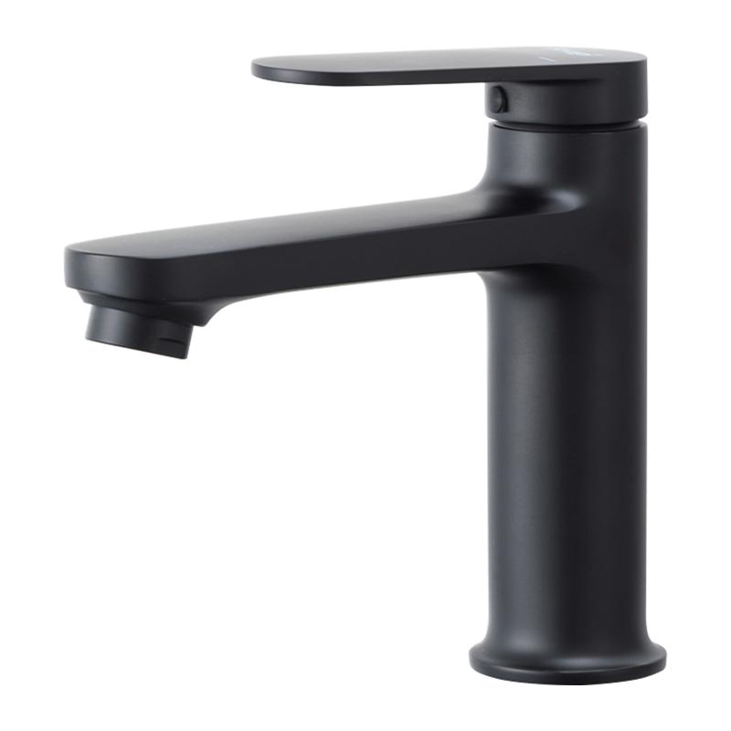 Смеситель для умывальника Frap F1085-6, чёрный