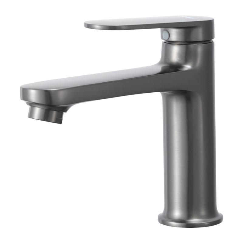 Смеситель для умывальника Frap F1085-9, оружейная сталь