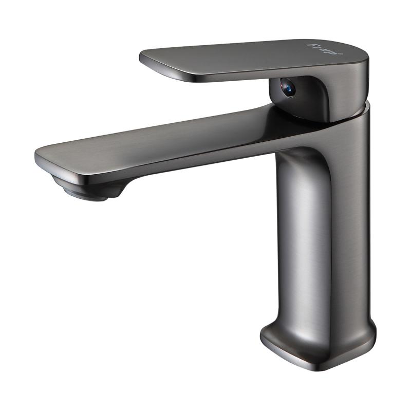 Смеситель для умывальника Frap F1086-9, оружейная сталь