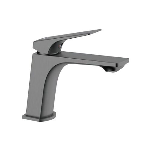 Смеситель для умывальника Frap F1087-9, оружейная сталь