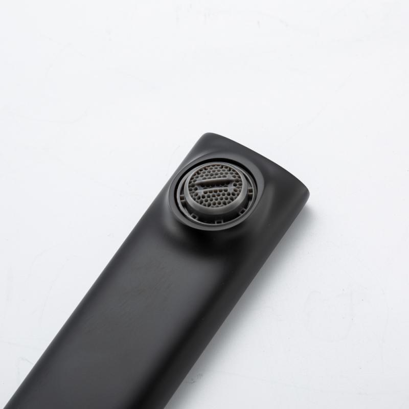 Смеситель для умывальника Frap F1088-6, чёрный — изображение 5