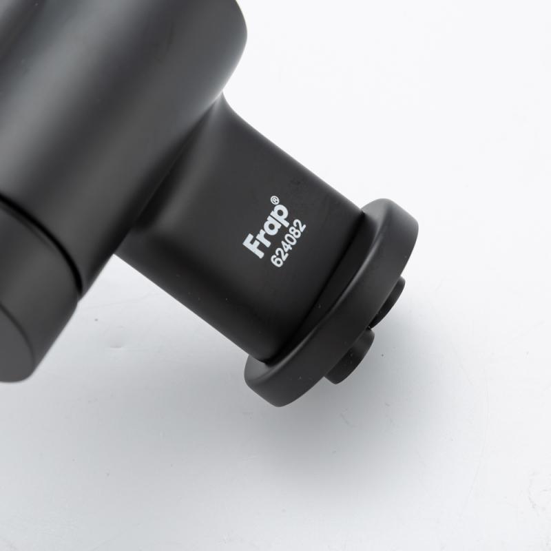 Смеситель для умывальника Frap F1088-6, чёрный — изображение 7