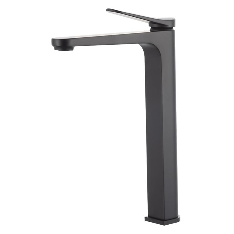 Смеситель для умывальника Gappo G1010-26, чёрный