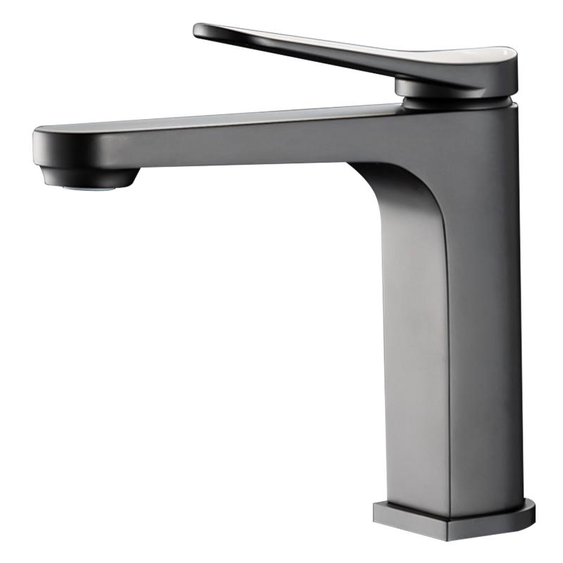 Смеситель для умывальника Gappo G1010-6, чёрный