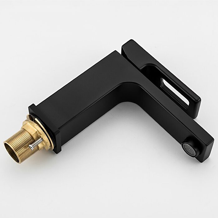 Смеситель для умывальника Gappo G1017-6, чёрный — изображение 5