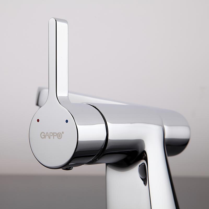 Смеситель для умывальника с душевой лейкой Gappo G1204 — изображение 7